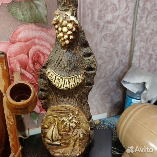 Бутылка сувенирная и бочонок под вино СССР