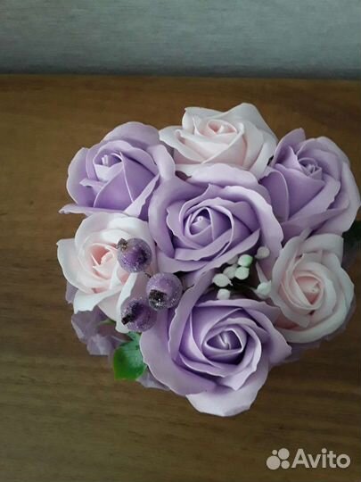 Букет из мыла