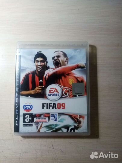 Диск на playstation 4 fifa 09