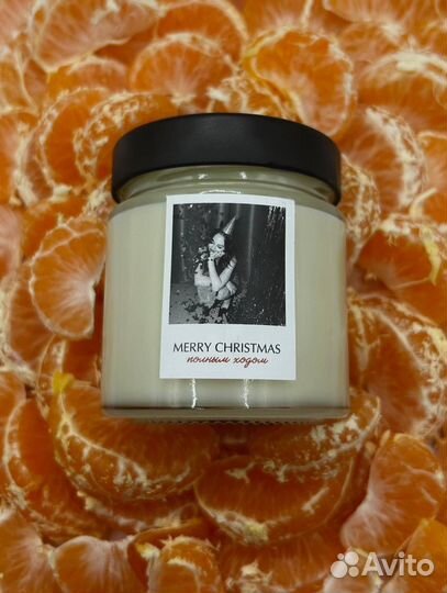 Свечи ручной работы новогодние