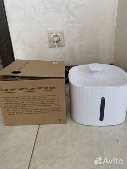 Фонтан поилка для животных