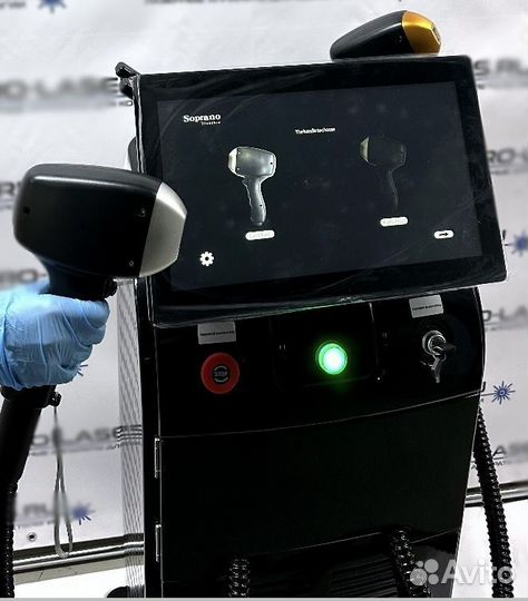 Диодный лазер Сопрано Титаниум с 2 манипулами