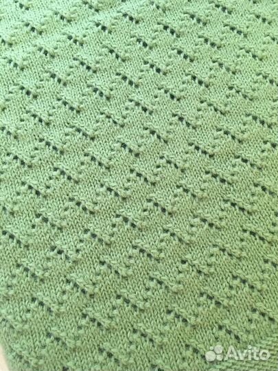 Плед детский вязаный ручная работа