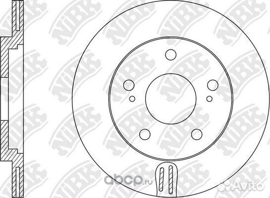 Диск тормозной toyota venza 2008