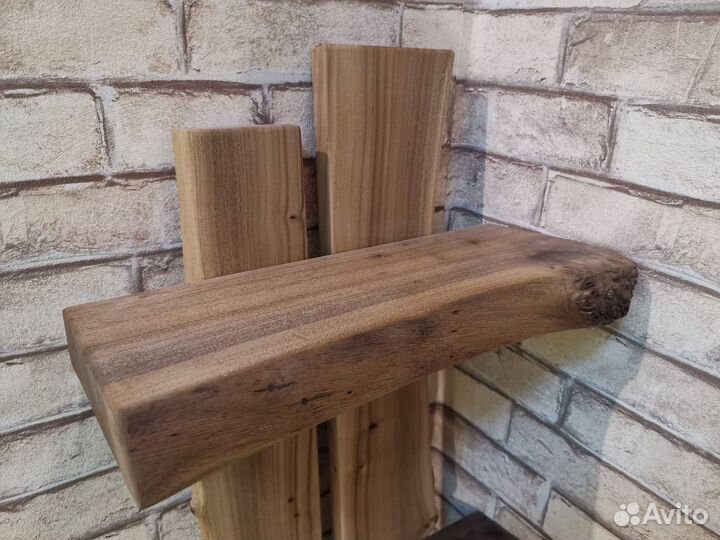 Полка из слэба карагача