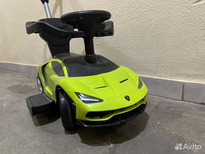 Машинка каталка lamborghini