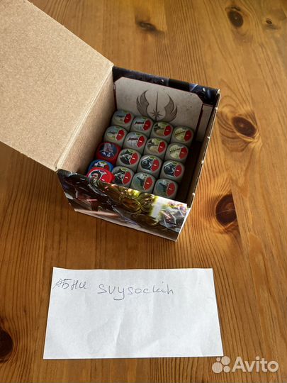 Промо карты и бокс к Star Wars Destiny