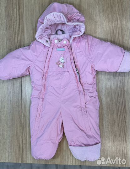 Зимний комбинезон kerry 68 для девочки