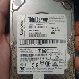 Жесткий диск Lenovo ThinkServer Sas 900GB 10K