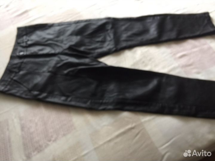 Новые женские брюки шорты экокожа