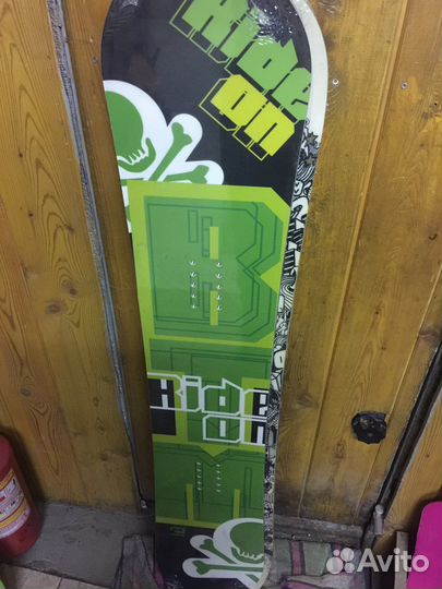 Сноуборд + крепы 120-170