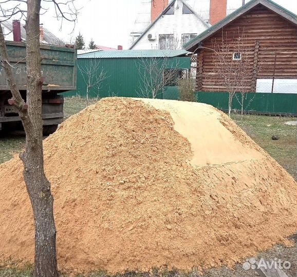 Щебень отсев песок