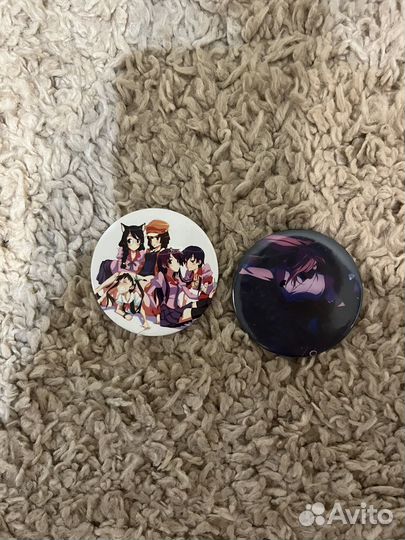 Значки аниме