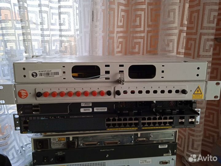 Оптические кроссы в стойку 19