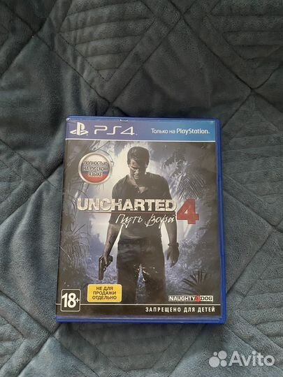 Игра для playstation ps4 uncharted