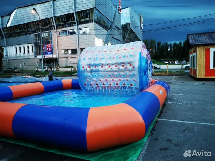 Бассейн надувной аттракцион