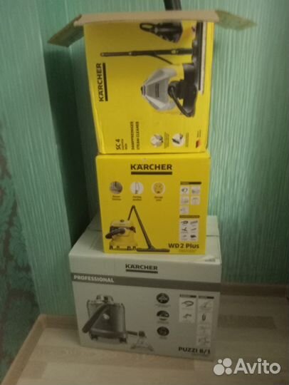 Оборудование керхер новое