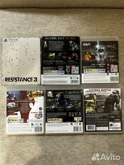 Игры диски для ps3
