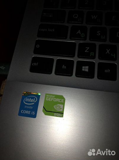 Asus x555L (винда коробочная офиц с ключом)