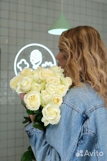 Цветы розы букет