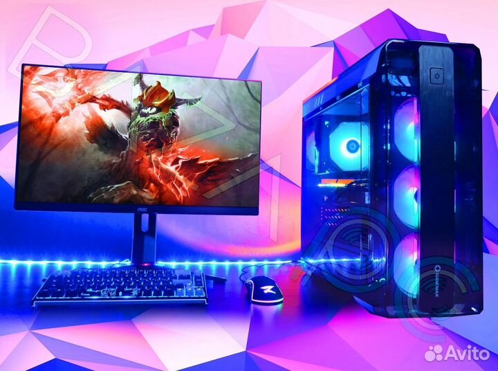 Игровой компьютер Intel Core i7 10700K / RTX 3090