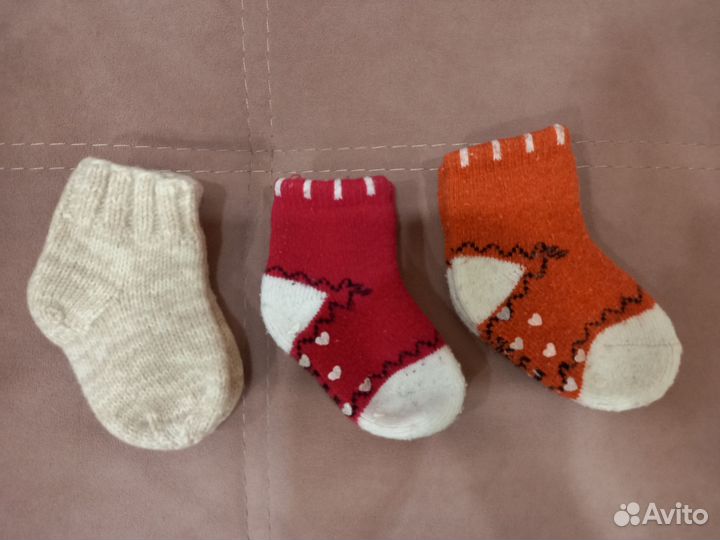 Носочки детские теплые