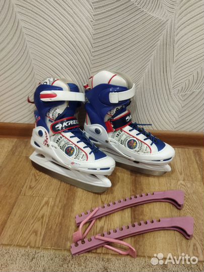 Коньки раздвижные 34- 37