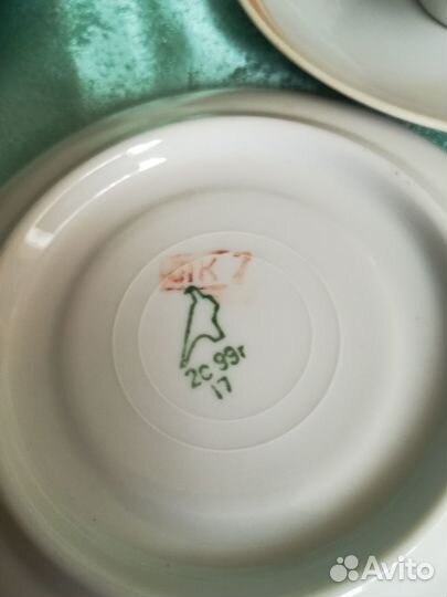 Чайные пары Дулево СССР