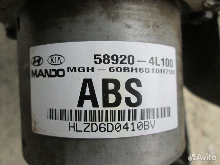 ABS на хендай солярис седан Hyundai Solaris