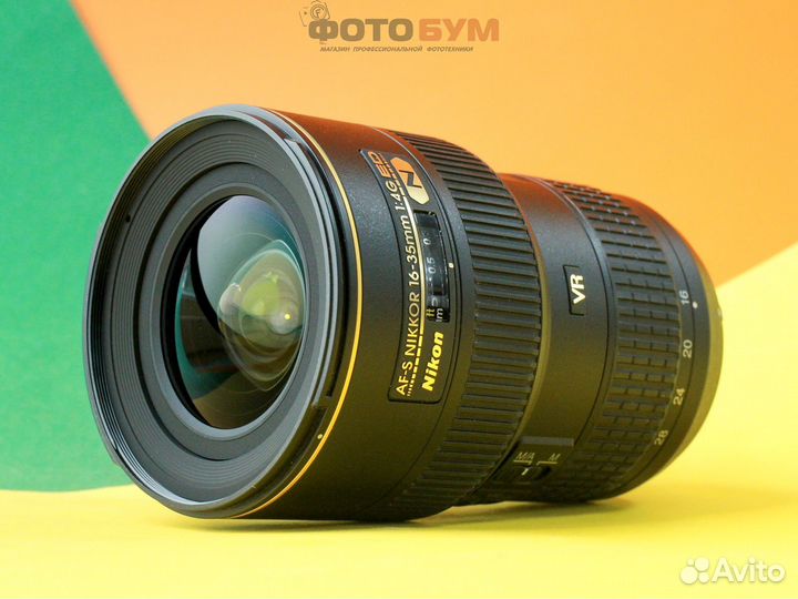 Объектив Nikon AF-S 16-35mm f4G VR
