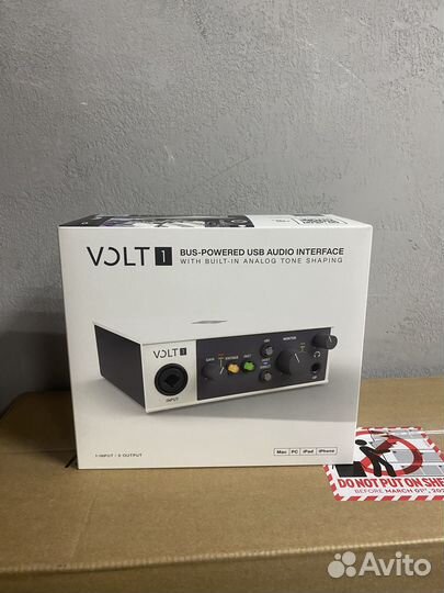 Внешняя звуковая карта Universal Audio volt 1