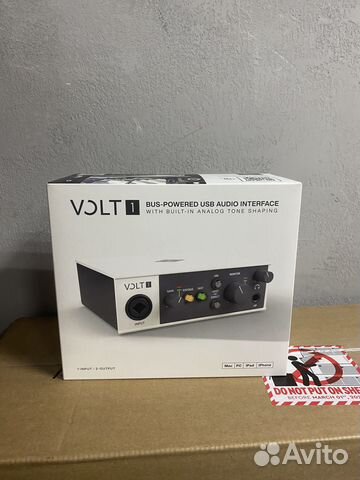 Внешняя звуковая карта Universal Audio volt 1