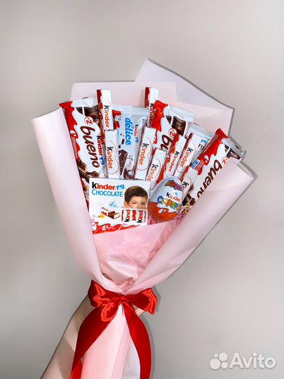 Сладкие букеты из любимых сладостей