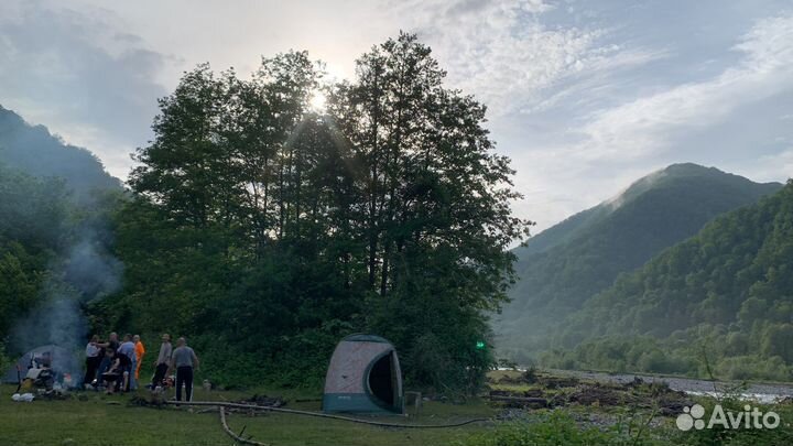 Мобильная баня палатка бу