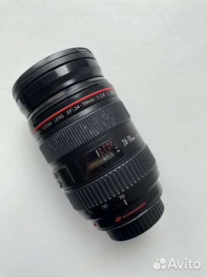 Объектив canon EF 24 70 mm F 2,8 L USM