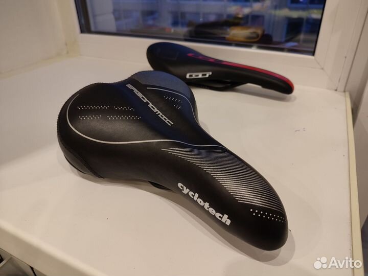 Седло велосипедное gt