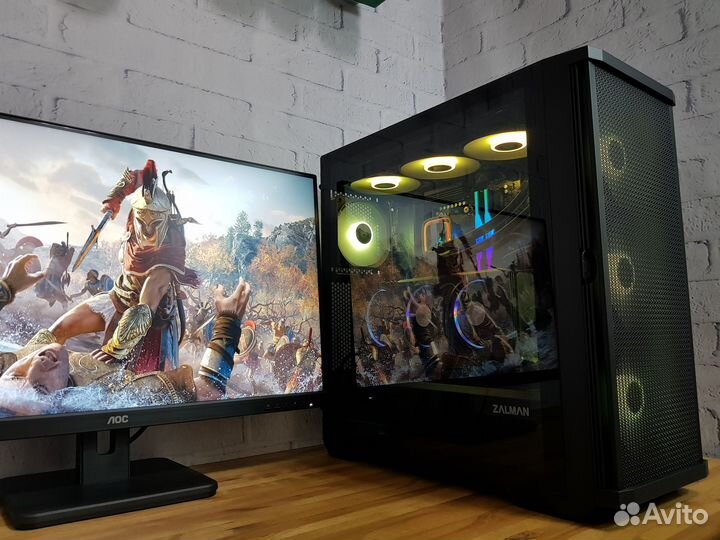 RTX4070 с процессором Ryzen 5 7600X / гарантия
