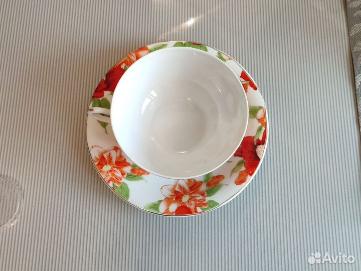 Чайная пара фарфор Va Bene