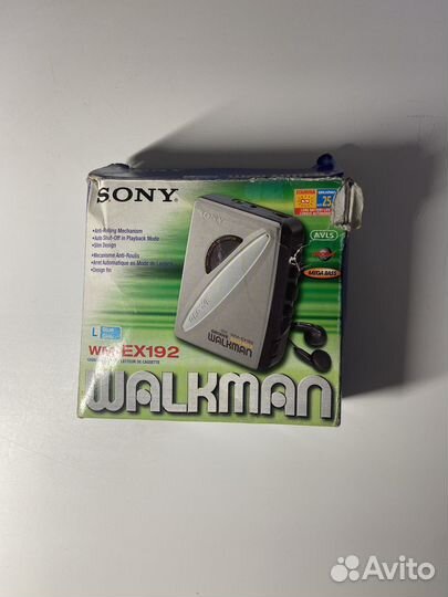 Аудиоплеер кассетный sony walkman wm-EX192