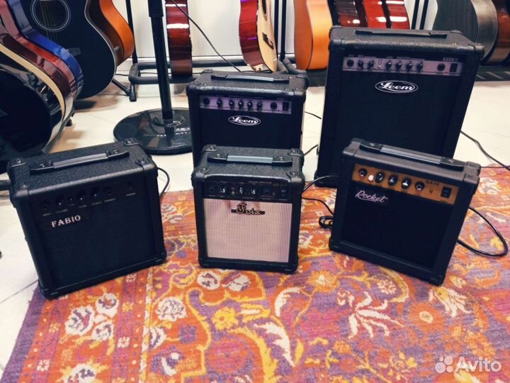 Гитарные комбоусилители