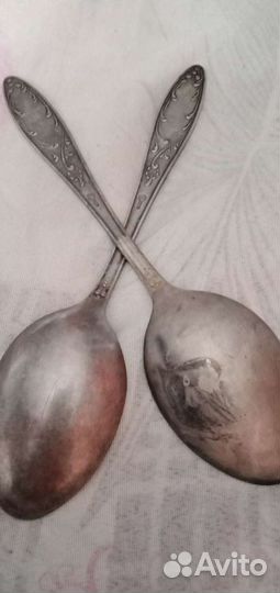 Ложки -мельхиор.мнц. столовые