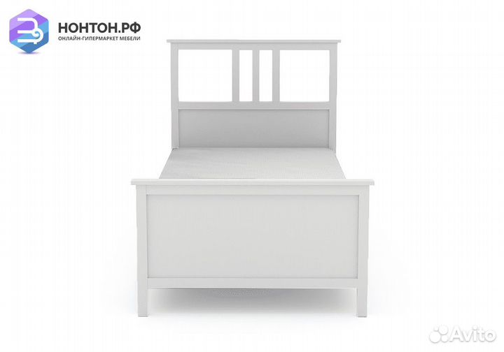 Кровать одинарная khimki 0.9 м белая