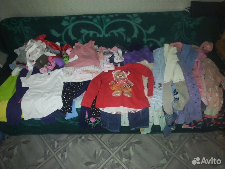 Вищи для девочки пакетом 116 122