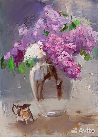 Натюрморты картины с цветами живопись