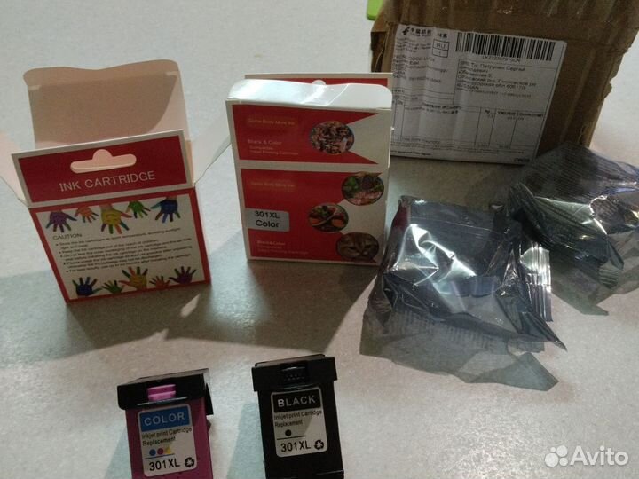 Чернила для принтера hp