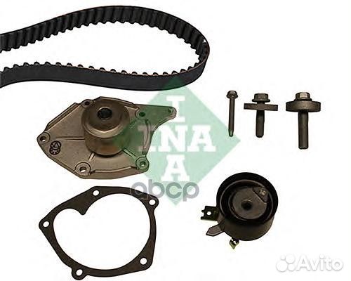 Ремень грм 123x27 + ролик + помпа 530019730 Ina