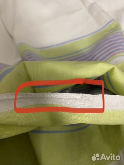 Простынь СССР лен новая 205*150