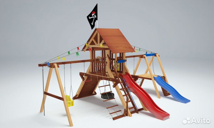 Детский спортивный комплекс Савушка Люкс 8