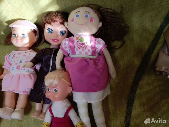 Куклы, пупсы пакетами