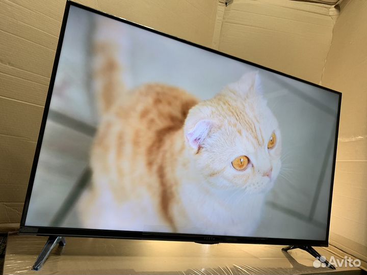 Новый Ultra HD телевизор 43 с Алисой +супер SMART